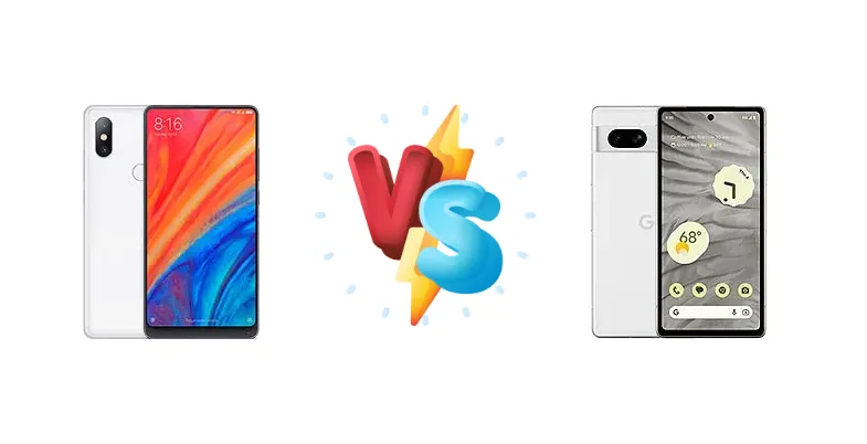 Xiaomi Mi Mix 2S vs Google Pixel 7a