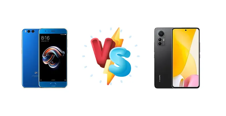 Xiaomi Mi Note 3 vs Xiaomi 12 Lite