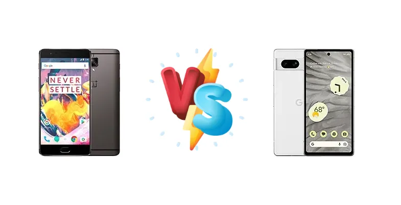 OnePlus 3T vs Google Pixel 7a