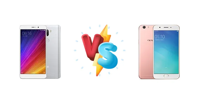 Xiaomi Mi 5s Plus vs Oppo F1s
