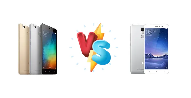 Xiaomi Redmi 3s Prime vs Xiaomi Redmi Note 3