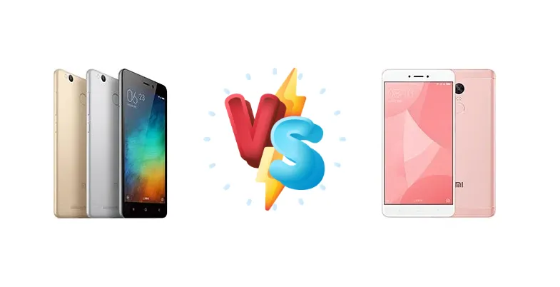 Xiaomi Redmi 3s Prime vs Xiaomi Redmi Note 4X