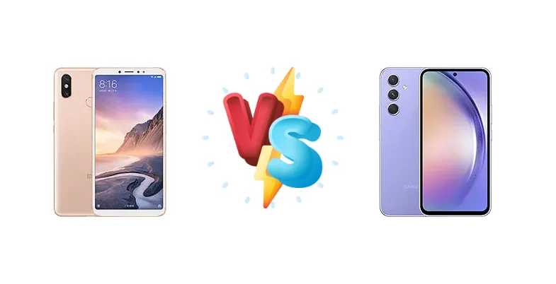 Xiaomi Mi Max 3 vs Samsung Galaxy A54
