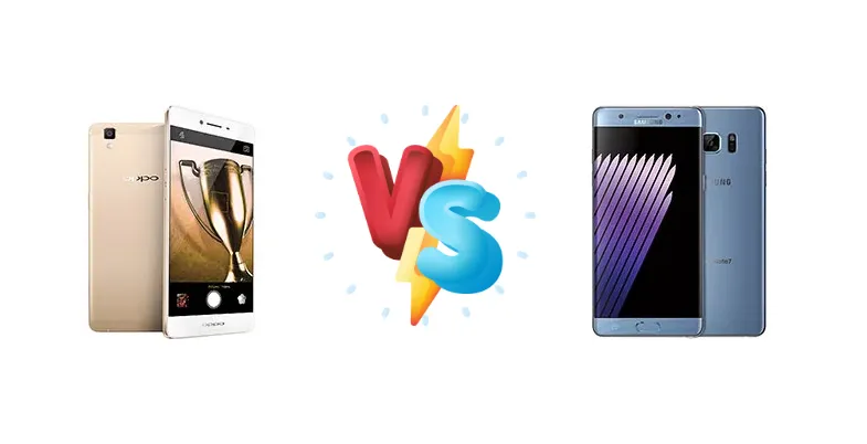 Oppo R7s vs Samsung Galaxy Note7