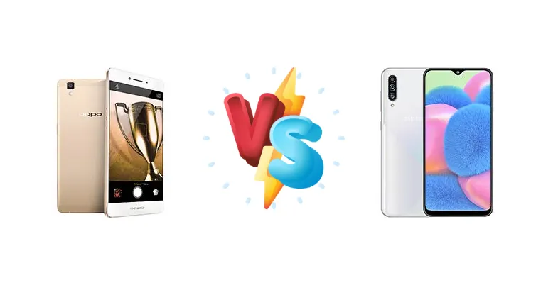 Oppo R7s vs Samsung Galaxy A30s