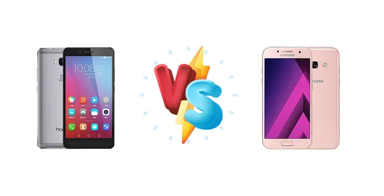 Honor 5X vs Samsung Galaxy A3 (2017)