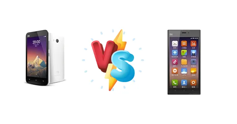 Xiaomi Mi 2S vs Xiaomi Mi 3