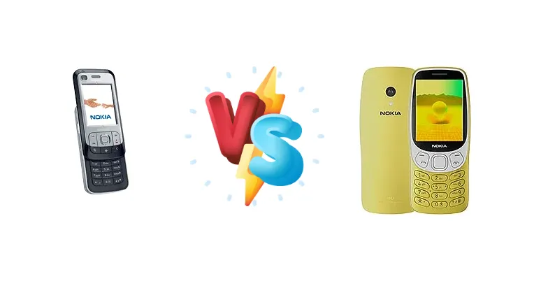 Nokia 6110 Navigator vs Nokia 3210