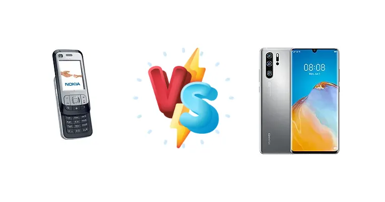 Nokia 6110 Navigator vs Huawei P30 Pro New Edition
