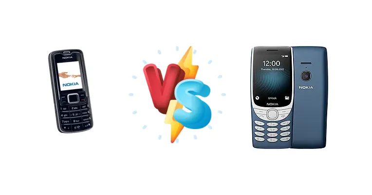 Nokia 3110 classic vs Nokia 8210 4G