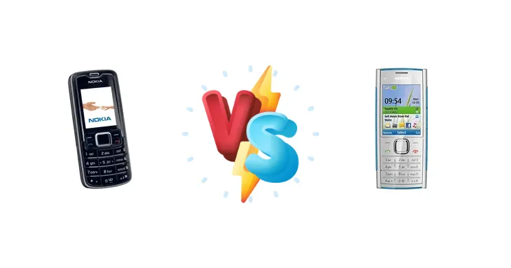 Nokia 3110 classic vs Nokia X2-00