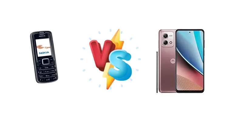 Nokia 3110 classic vs Motorola Moto G Stylus (2023)