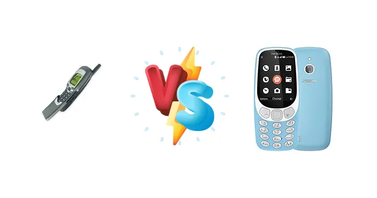 Nokia 7110 vs Nokia 3310 4G