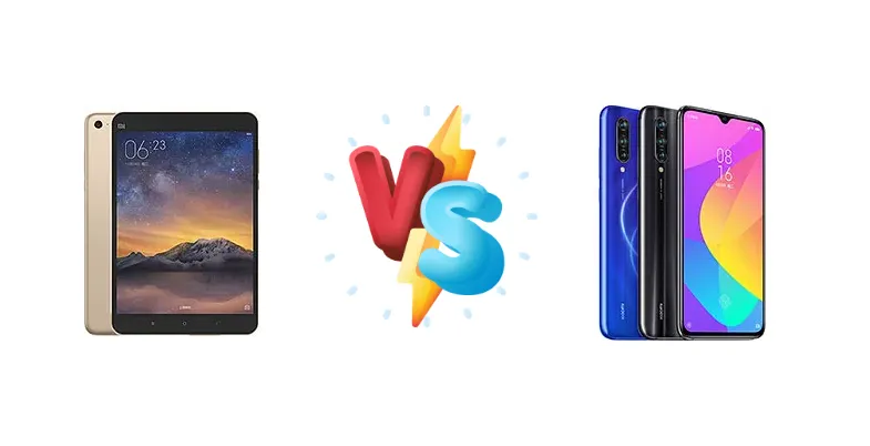 Xiaomi Mi Pad 2 vs Xiaomi Mi 9 Lite