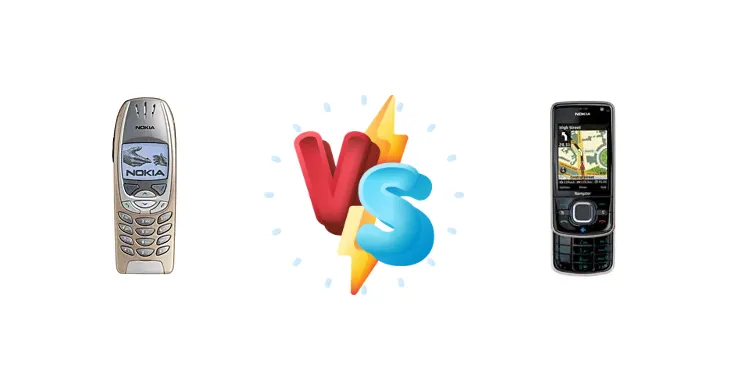 Nokia 6310i vs Nokia 6210 Navigator