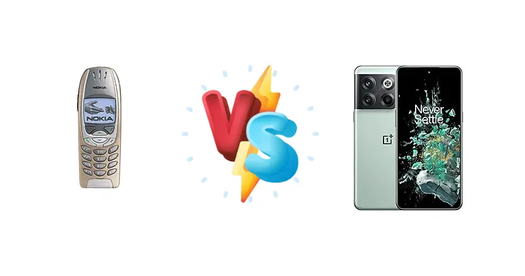 Nokia 6310i vs OnePlus 10T