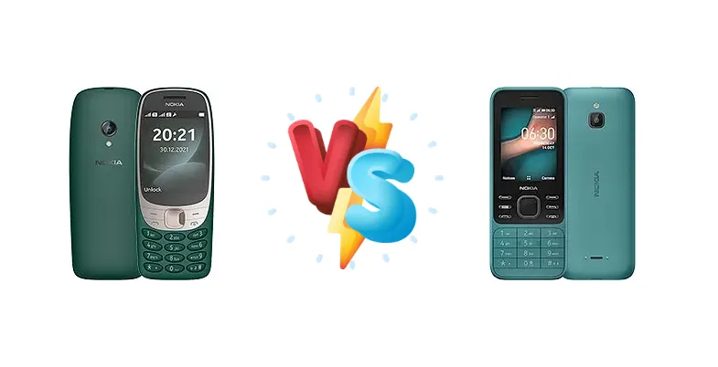 Nokia 6310 (2021) vs Nokia 6300 4G
