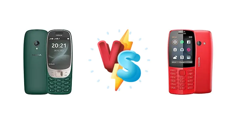 Nokia 6310 (2021) vs Nokia 210
