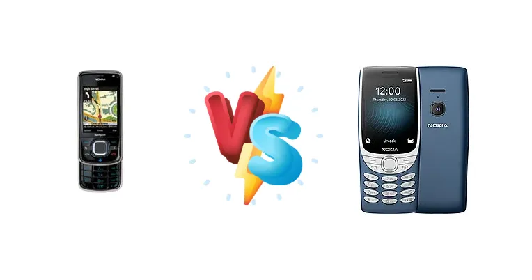 Nokia 6210 Navigator vs Nokia 8210 4G