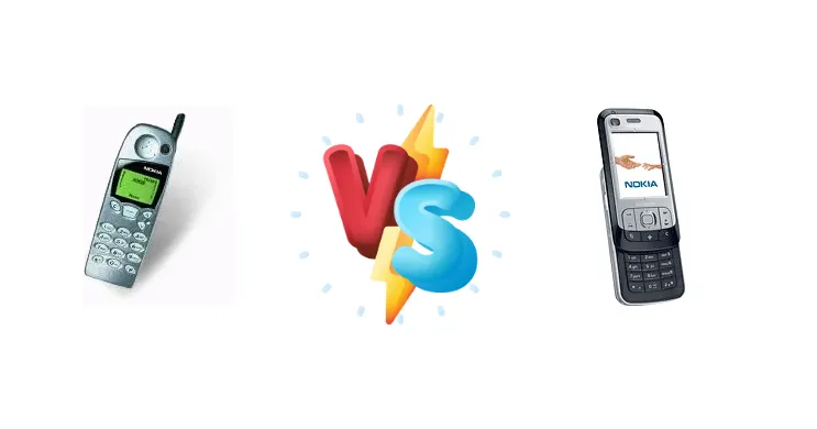 Nokia 5110 vs Nokia 6110 Navigator