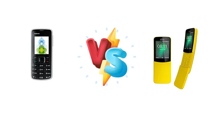 Nokia 3110 Evolve vs Nokia 8110 4G