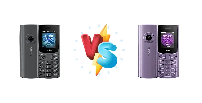 Nokia 110 (2023) vs Nokia 110 4G (2023)