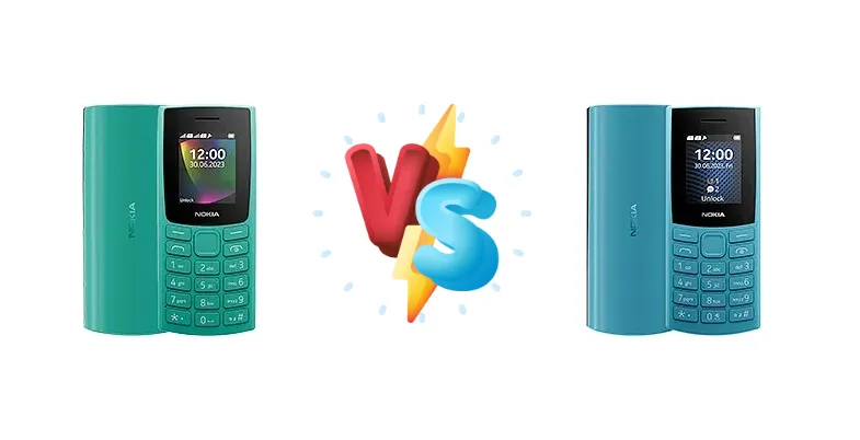 Nokia 106 (2023) vs Nokia 105 4G (2023)