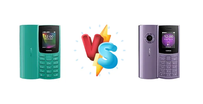 Nokia 106 (2023) vs Nokia 110 4G (2023)