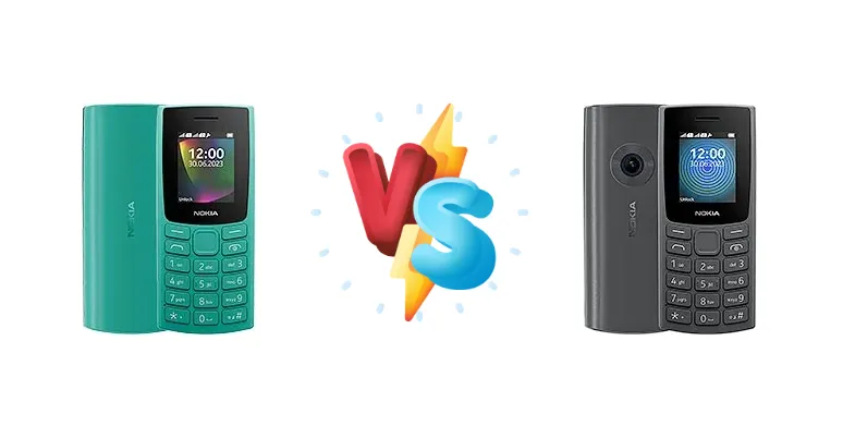 Nokia 106 (2023) vs Nokia 110 (2023)