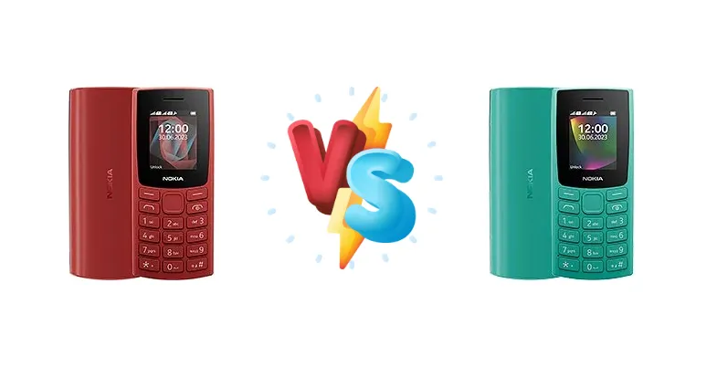 Nokia 105 (2023) vs Nokia 106 (2023)