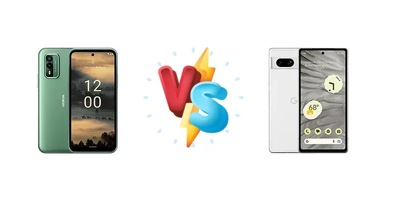 Nokia XR21 vs Google Pixel 7a