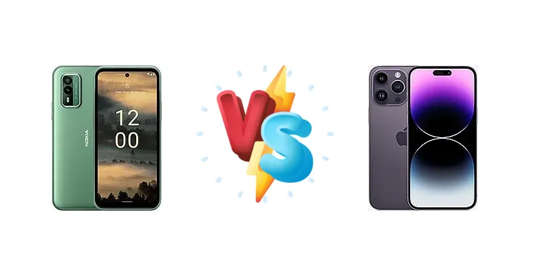 Nokia XR21 vs Apple iPhone 14 Pro Max