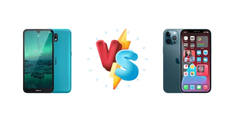 Nokia 1.3 vs iPhone 12 Pro Max: Epic Showdown
