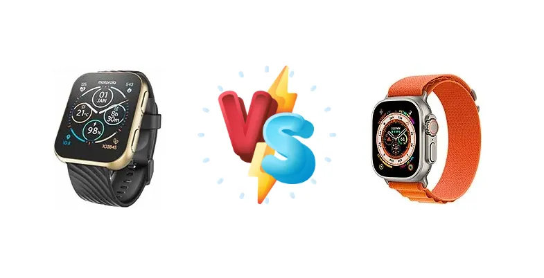Motorola Moto Watch 200 vs Apple Watch Ultra