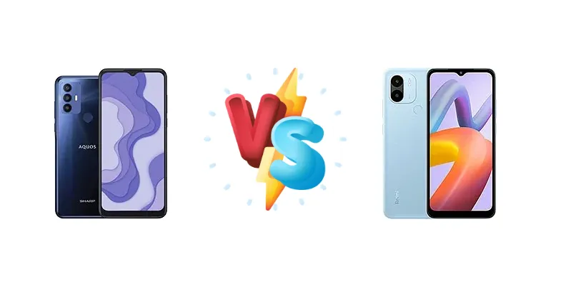 Sharp Aquos V6 Plus vs Xiaomi Redmi A2+