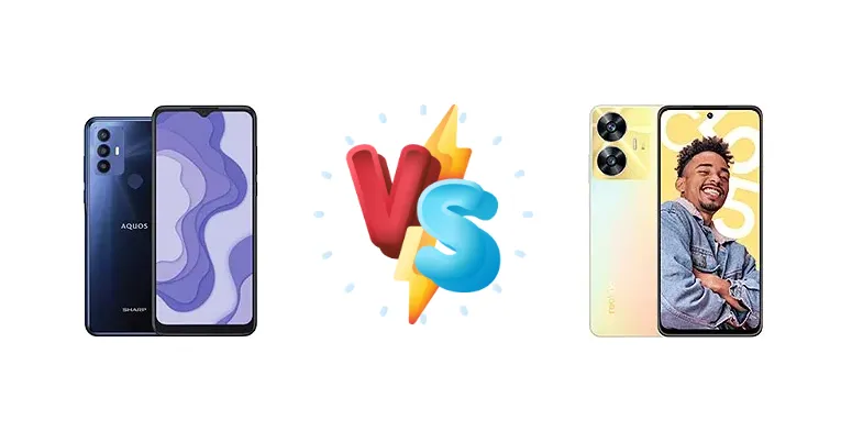 Sharp Aquos V6 Plus vs Realme C55