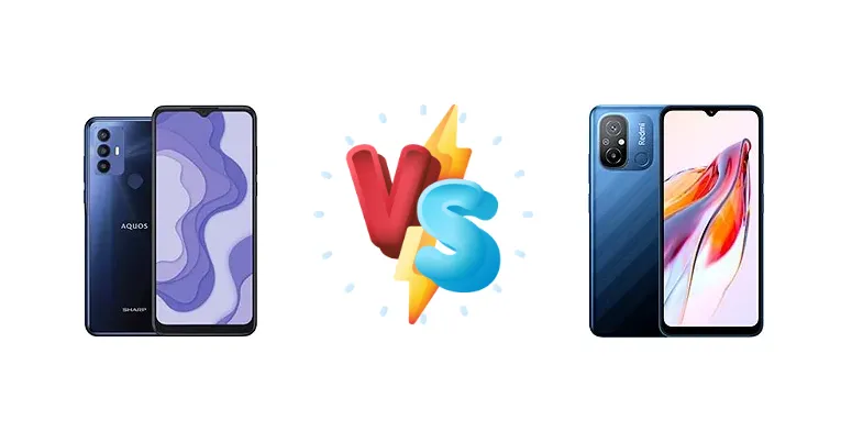 Sharp Aquos V6 Plus vs Xiaomi Redmi 12C