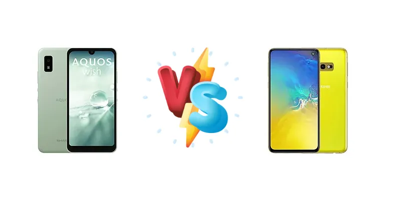 Sharp Aquos wish vs Samsung Galaxy S10e