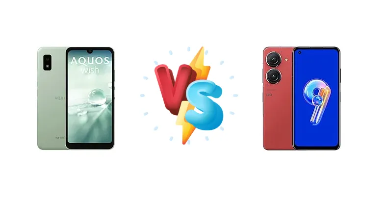Sharp Aquos wish vs Asus Zenfone 9
