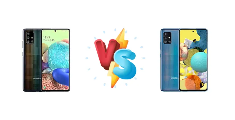 A71 5G UW vs A51 5G UW: Which Samsung Reigns?