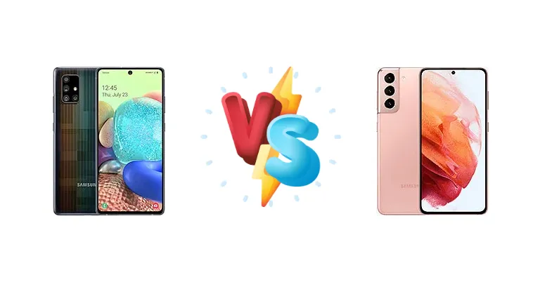 A71 5G UW vs S21 5G: Which Samsung Reigns?