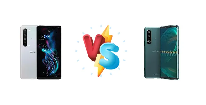 Sharp Aquos R5G vs Sony Xperia 5 III