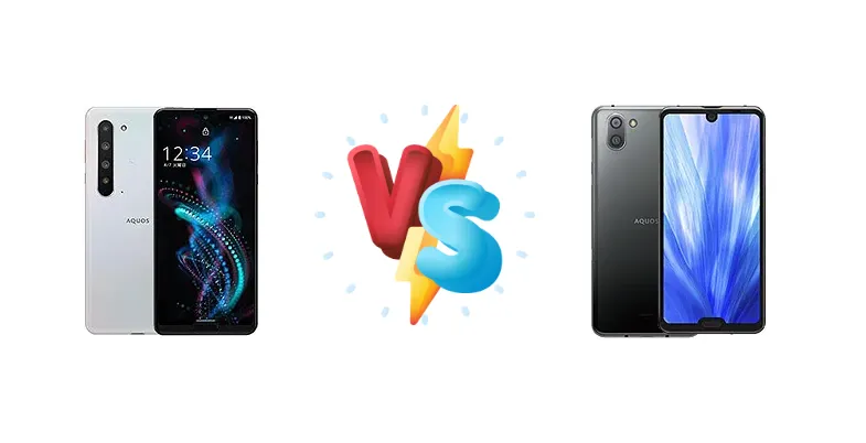 Sharp Aquos R5G vs Sharp Aquos R3