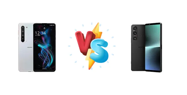 Sharp Aquos R5G vs Sony Xperia 1 V