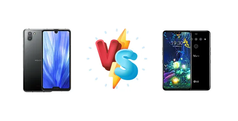 Sharp Aquos R3 vs LG V50 ThinQ 5G