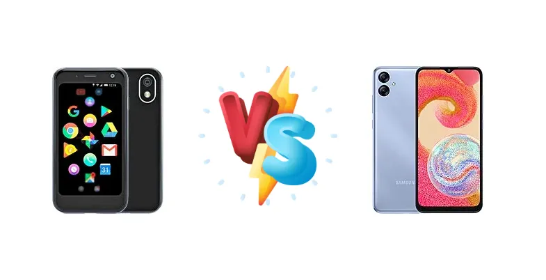 Palm Phone PVG100 vs Samsung Galaxy A04e