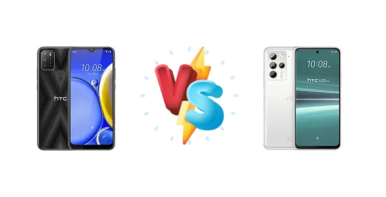 HTC Wildfire E2 Play vs HTC U23 Pro