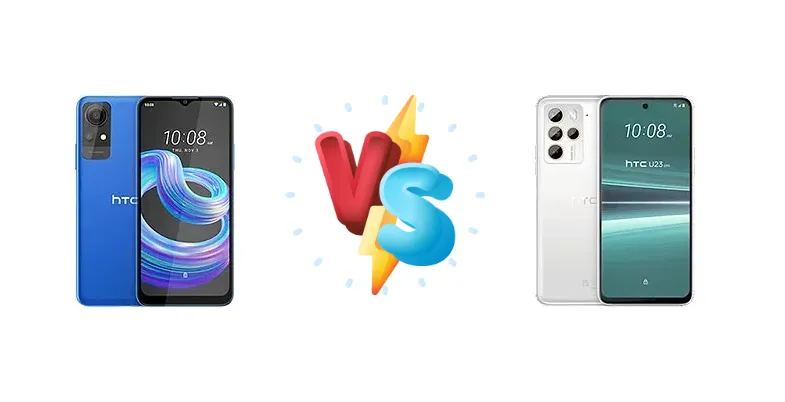 HTC Wildfire E3 lite vs HTC U23 Pro