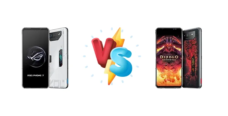 Asus ROG Phone 7 Ultimate vs Asus ROG Phone 6 Diablo Immortal Edition