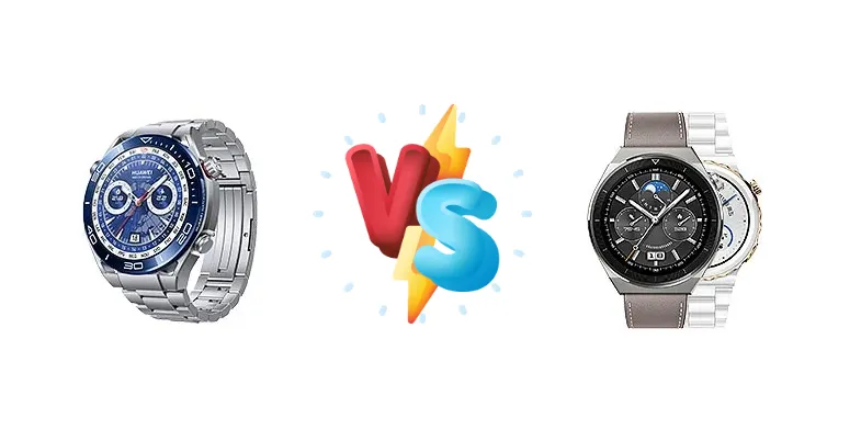 Huawei Watch Ultimate vs Huawei Watch GT 3 Pro